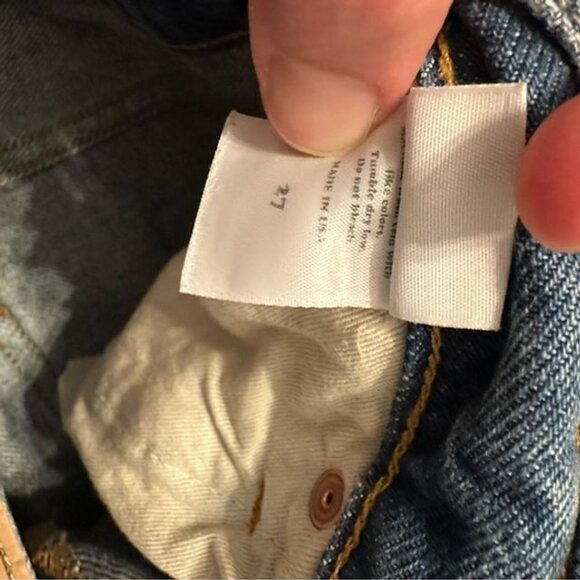 Hey Gang The High Rise Straight Richmond Wash in Blue - Picture 6 of 8